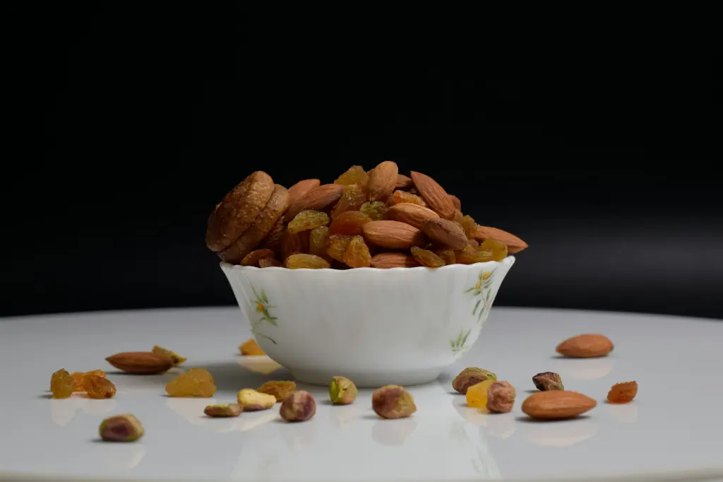 a bowl of nuts